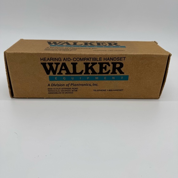 Walker Classic Black Corded Telephone Handset - Picture 2 of 4